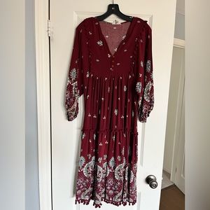 Anthropologie Boho Dress